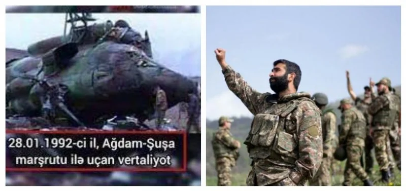 Şuşa səmasında 44 soydaşımızın qətliamı 33 ildir UNUTMADIQ!