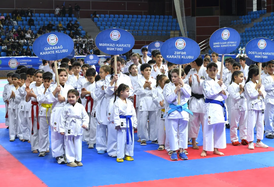 Azərbaycan karateçiləri ötən il beynəlxalq yarışlarda 82 medal qazanıblar