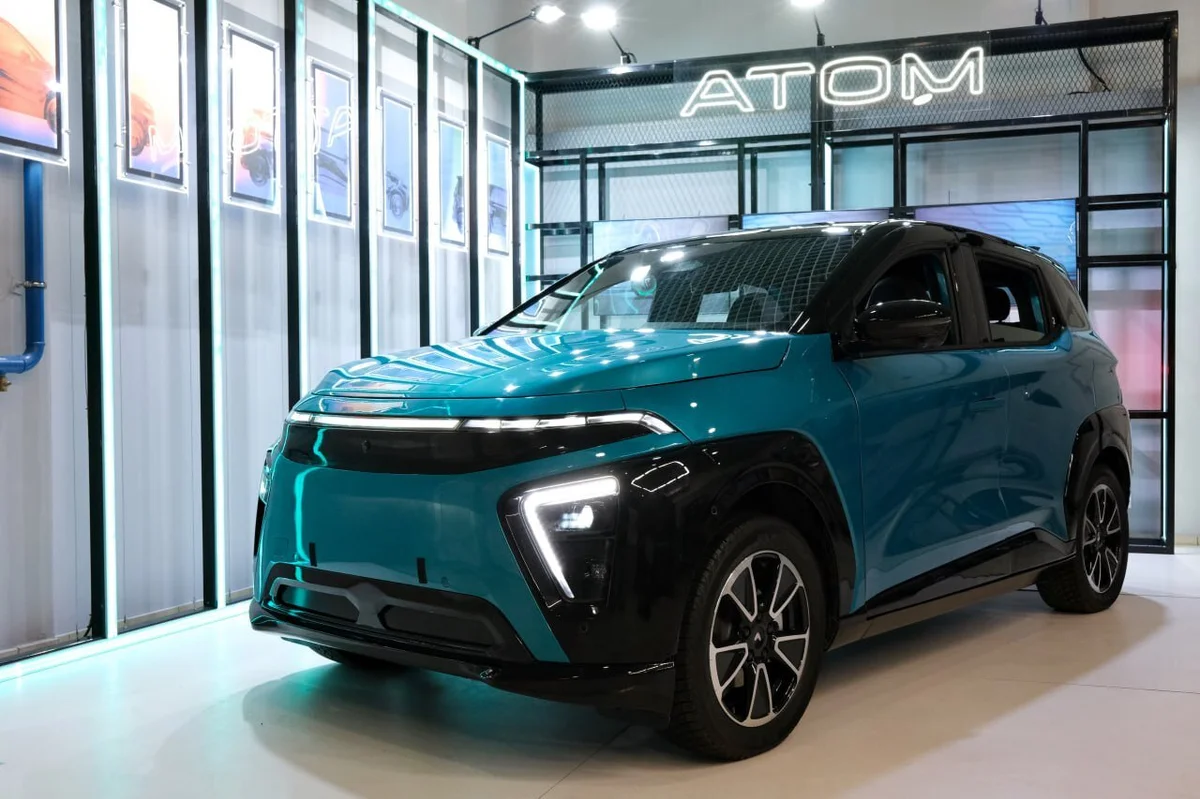 Elektrikli avtomobil Atom: istehsaldan əvvəlki prototiplər hazırdır