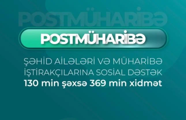 525 ci qəzet Postmüharibə dövründə sosial dəstək paketi 130 min şəxsi əhatə edib