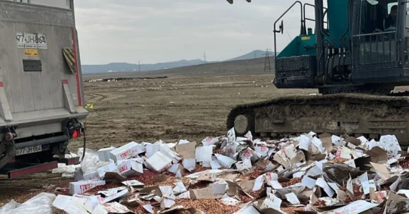 Uyğunsuzluq aşkarlanan 3 ton araxis məhsulunun satışa çıxarılmasının qarşısı alınıb