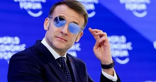 Что, черт возьми, это было? : Трамп высмеял солнцезащитные очки Макрона