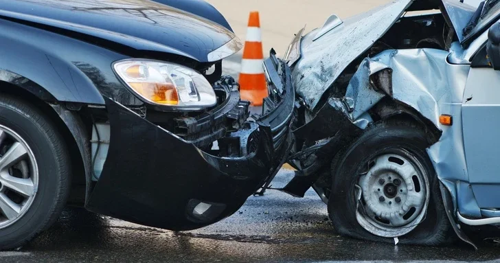 В Сумгайыте столкнулись четыре автомобиля