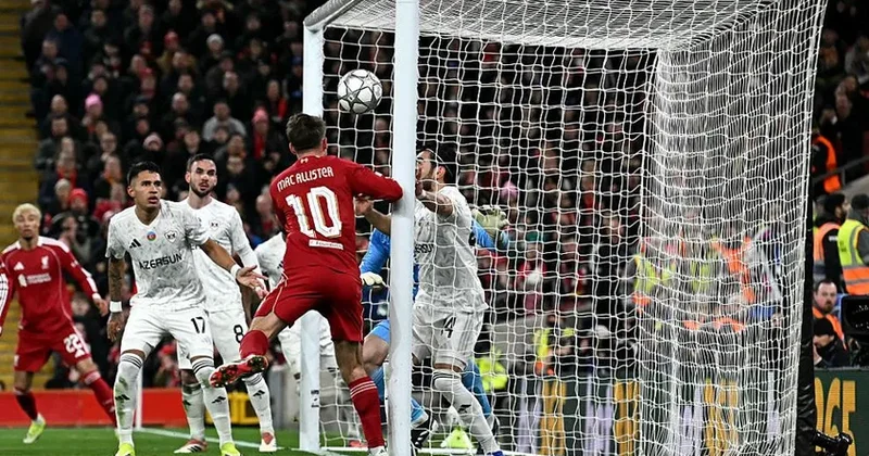 Лига чемпионов: Завершился первый тайм матча Ливерпуль Карабах ОБНОВЛЕНО 2