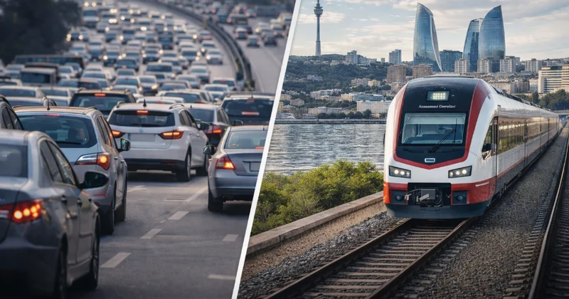 Sumqayıt və Xırdalandan Bakıya yeni yol Tıxaclar azalacaq AÇIQLAMA