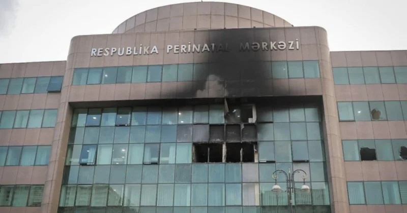 Perinatal Mərkəzdəki yanğınla bağlı MƏHKƏMƏ