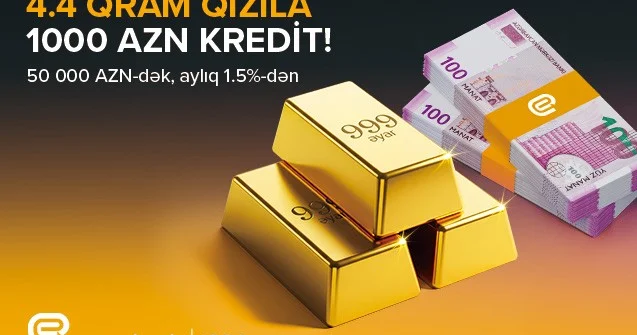 Rəsmi iş yeri olmadan 50 000 AZN dək kredit