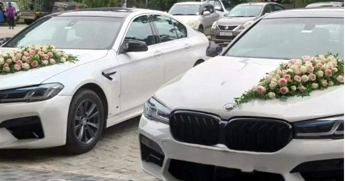 BMW ağaca çırpıldı, 2 azərbaycanlı həlak oldu Toy kortejində qəza