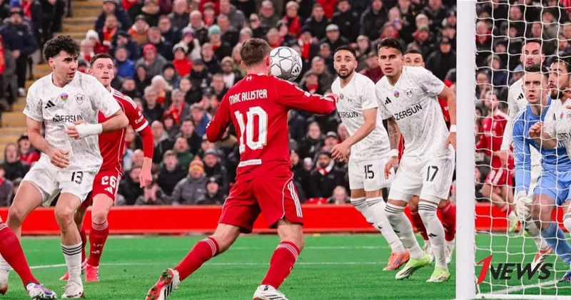 Карабах крупно уступил Ливерпулю , но вышел в плей офф Лиги чемпионов ОБНОВЛЕНО