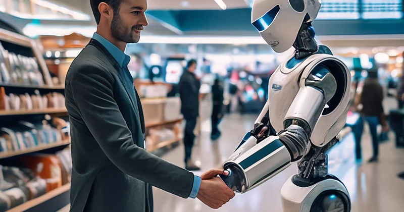 Humanoid robot insanla əl sıxmağı öyrənib…