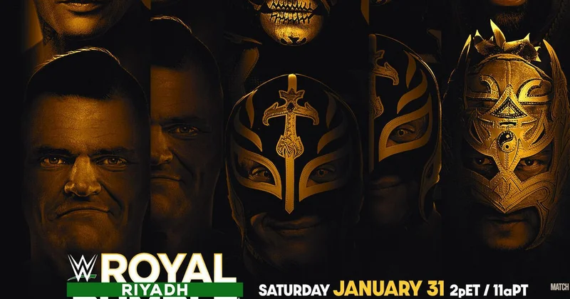 Səudiyyə Ərəbistanında böyük WWE şousu üçün arena 20 günə tikilib FOTO