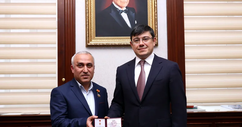 Ukraynadakı diaspor rəhbəri medalla təltif olunub