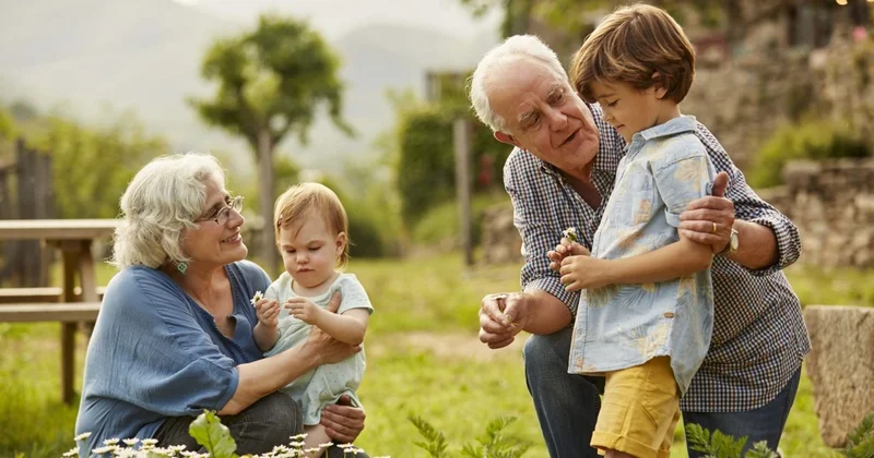 Nəvələrlə çox vaxt keçirən insanlar gec qocalırlar Alimlərdən maraqlı tədqiqat
