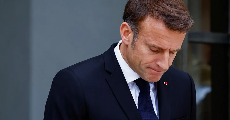 Makronun açıqlaması kobudluq hesab olundu FOTO