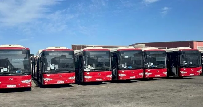 Azad edilən ərazilərdə yeni avtobuslar istismara veriləcək