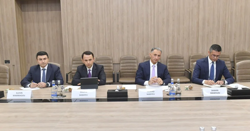 Nazir Çarlz Kormier ilə görüş keçirdi FOTOLAR