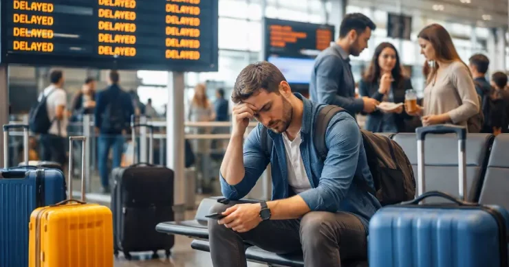 Təyyarə reysinin hər gecikən dəqiqəsinə görə xeyli pul ala bilərsiniz Yolunu göstəririk