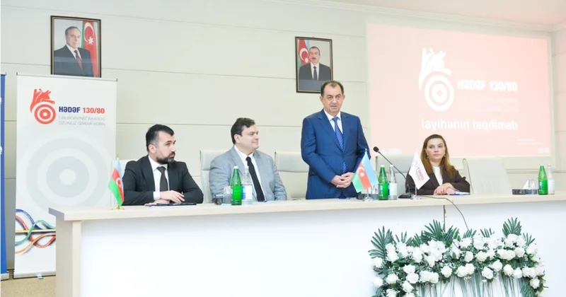 Lənkəranda “Hədəf 130/80” layihəsinin təqdimatı keçirilib FOTOLAR