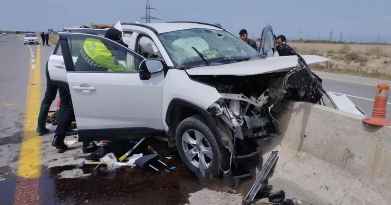 Bu il qəzalarda xəsarət alanların sayı AÇIQLANDI