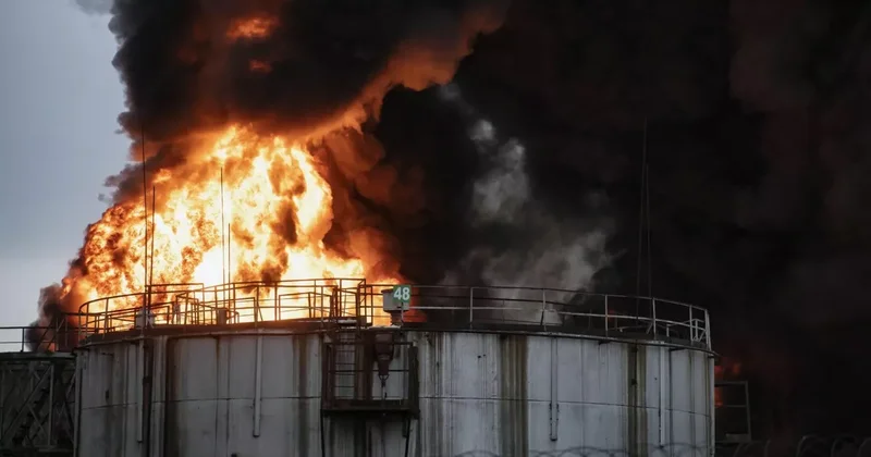 ВСУ нанесли удары по нефтебазе Хохольская и Таманьнефтегаз