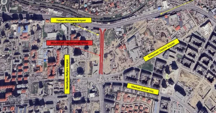 Bu küçədə hərəkət tam DAYANDIRILIR