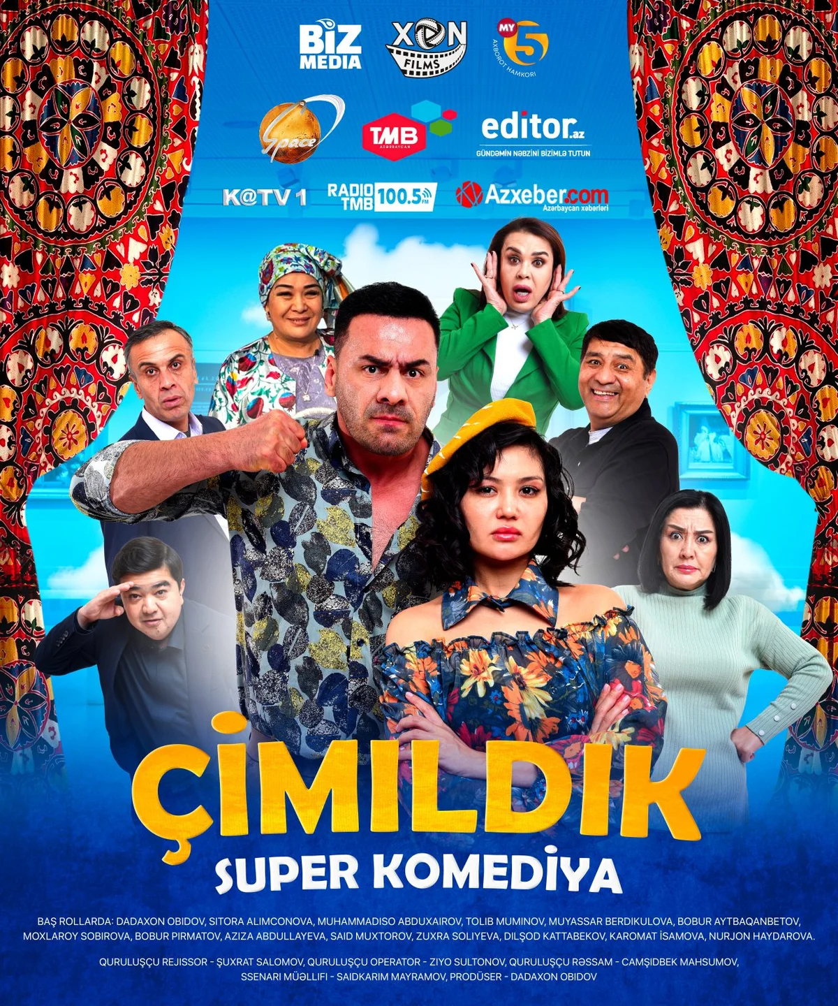 Özbəkistan istehsalı olan “Çimildik” filminin nümayişinə başlanılacaq