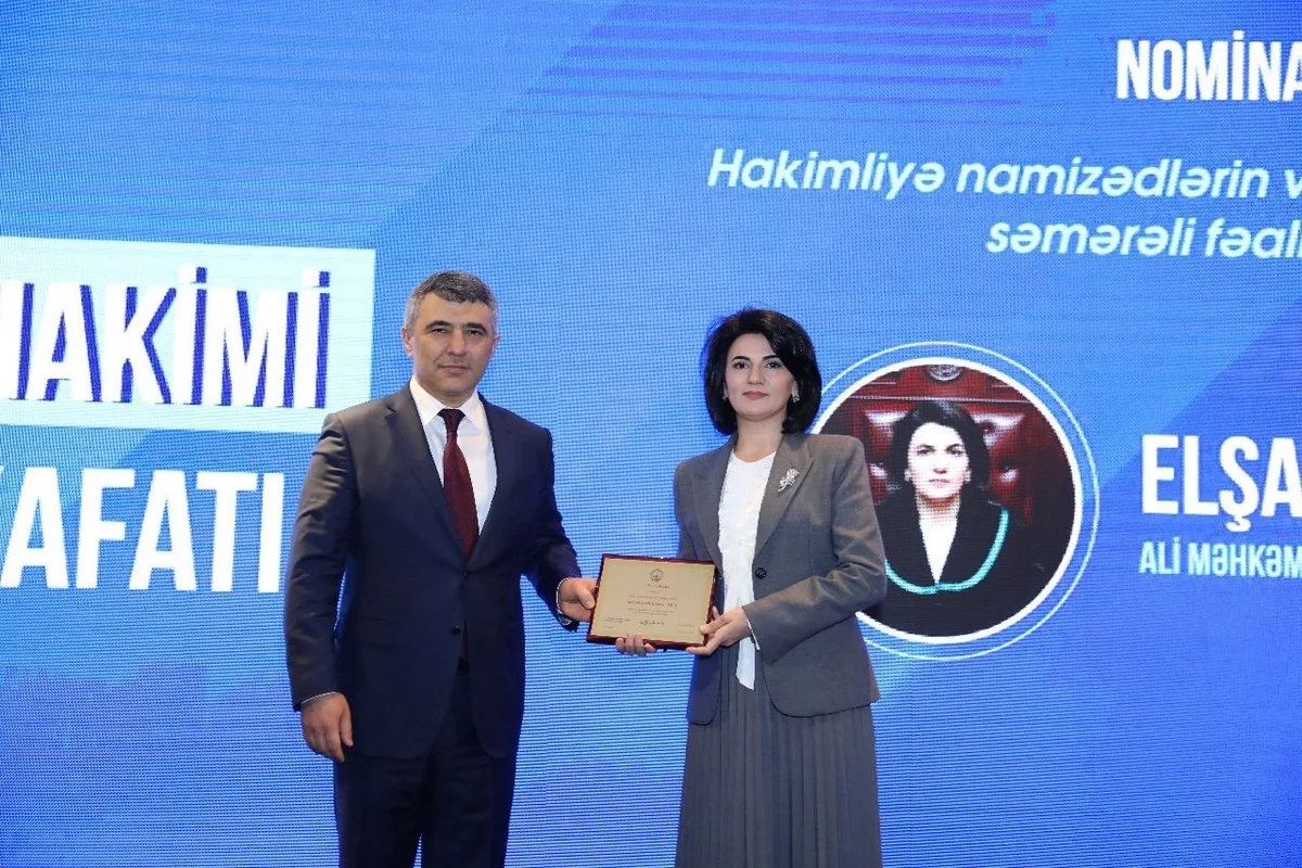 İlin hakimi mükafatının qalibləri açıqlandı