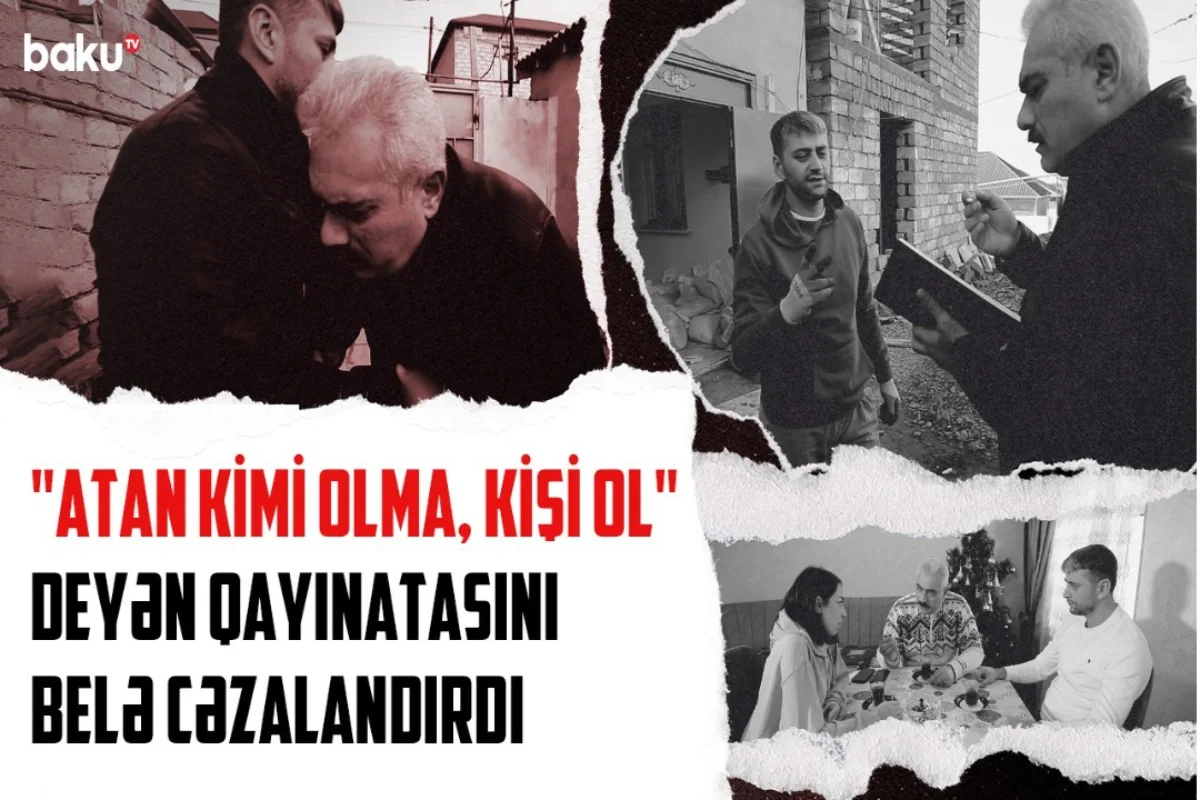 Qayınatasına əsəbiləşən kürəkəndən AĞLASIĞMAZ addım