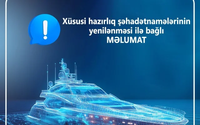 Xüsusi hazırlıq şəhadətnamələrinin yenilənməsi prosesinə başlanılır