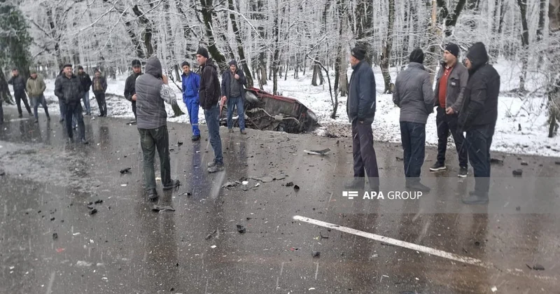 İsmayıllıda zəncirvarı qəza olub, 33 və 23 yaşlarında iki nəfər ölüb YENİLƏNİB