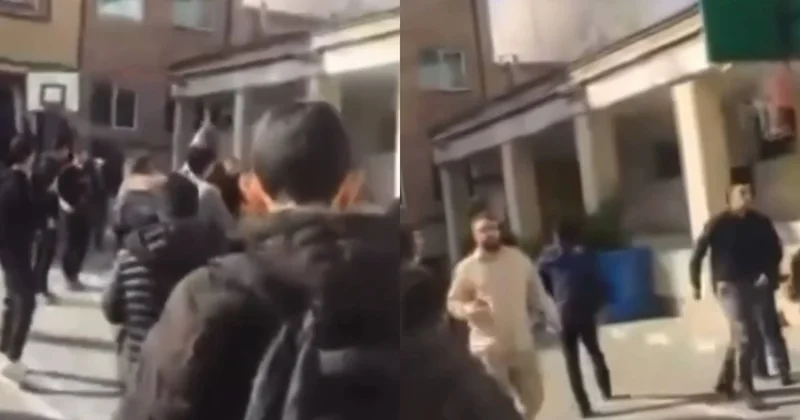 İranda məktəblilər İsrailin hücumlarına sevinir VİDEO