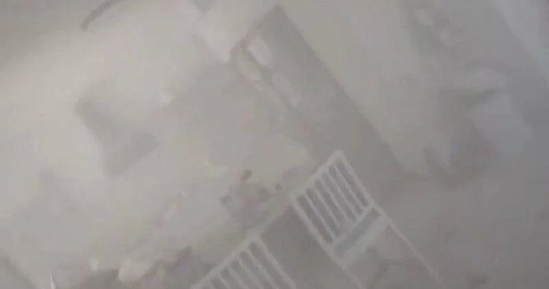 Результат попадания иранских ракет по городу Хайфа ВИДЕО