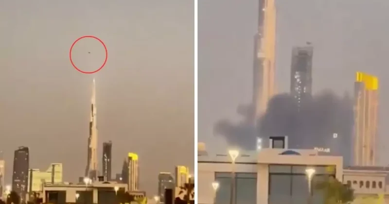 Dünyanın ən hündür binası hədəf alındı: İran raketi Bürc Xəlifə nin yaxınlığına düşdü