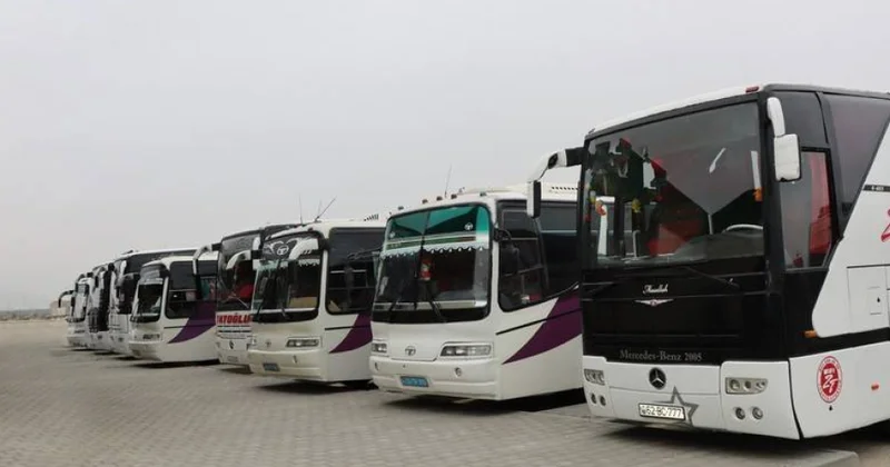 Bakı Naxçıvan Bakı avtobus reysləri fəaliyyətini dayandırıb YENİLƏNİB