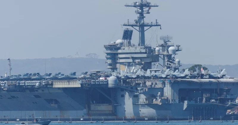 İran USS “Abraham Lincoln” nüvə aviadaşıyıcısına zərbə endirib
