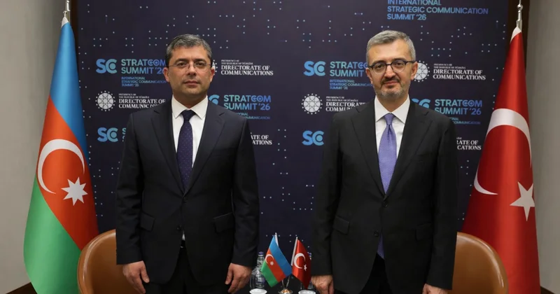 Əhməd İsmayılov Burhanettin Duranla Anlaşma Memorandumu imzalayıb Fotolar
