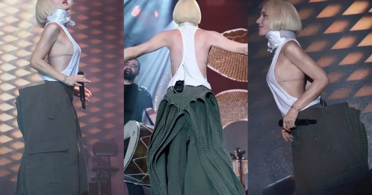 Gülşənin konsert geyimi gündəm oldu Fotolar