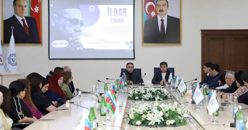 Novruz 2026 düşərgəsi çərçivəsində tanınmış şair, yazıçı və kinodramaturq, İlqar Fəhmi ilə görüş keçirilib FOTOLAR