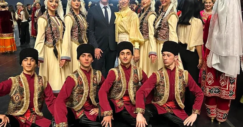 Коллектив Бакинской хореографической академии выступил на гала концерте ӨРЛЕУ. Эхо тюркских танцев в Алматы (ВИДЕО, ФОТО)