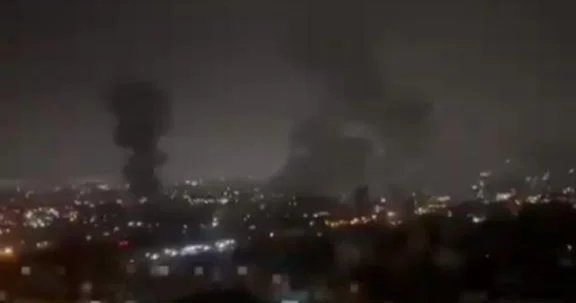 ABŞ və İsrail ordusu Tehranda peyk siqnallarını boğan sistemlərə zərbə endirdi VİDEO