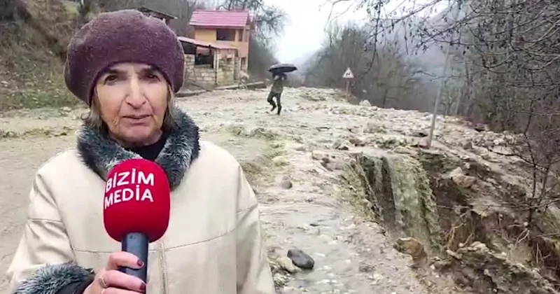 Yağış səbəbindən bağlanan Quba Xınalıq yolunda SON VƏZİYYƏT FOTO/VİDEO