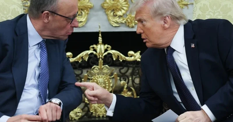 Мерц набросился на Трампа. А Трамп хочет вывести войска