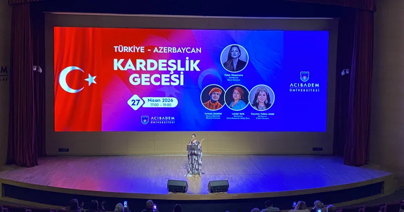 İstanbulda Türkiyə Azərbaycan qardaşlıq gecəsi mədəni birliyin nümayişi