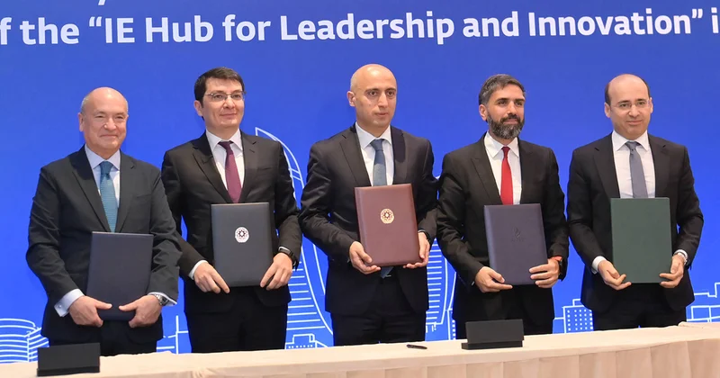Bakıda İnnovasiya Mərkəzinin yaradılmasına dair memorandum imzalandı Fotolar