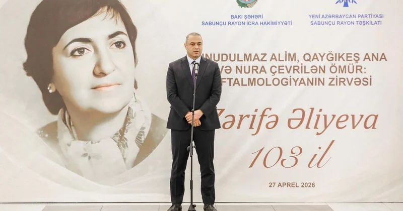 YAP Sabunçu rayon təşkilatı Zərifə Əliyevanın 103 illiyi ilə bağlı tədbir keçirdi FOTOLAR