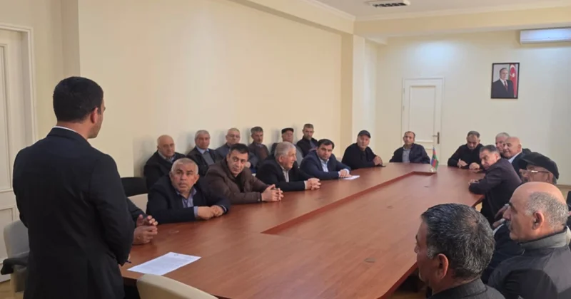 Yaylaqlara köç edəcək fermerlər üçün təhlükəsizlik qaydalarına dair təlimlər