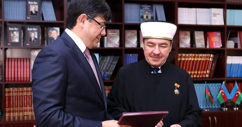 Fuad Muradov Polşa müftisi ilə görüşdü FOTOLAR