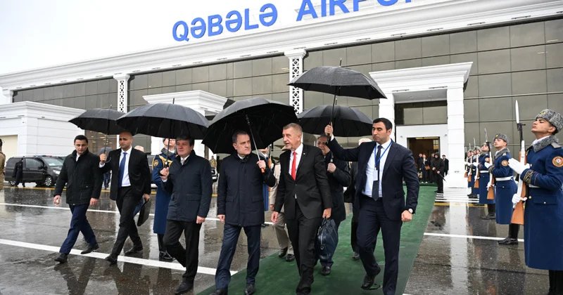 Çexiyanın Baş nazirinin səfəri başa çatdı