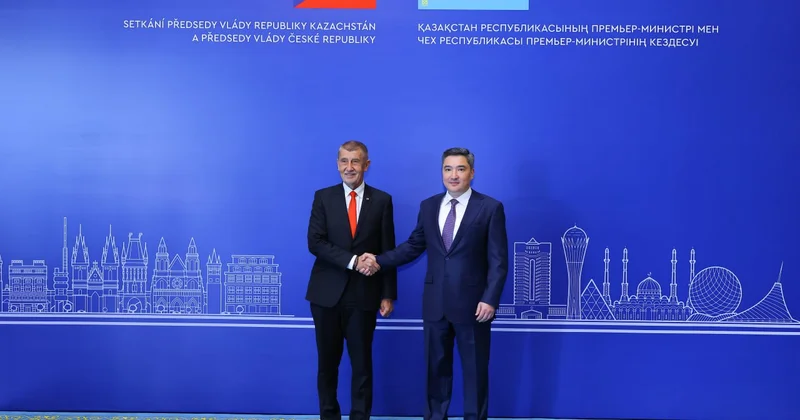 Вырос объем товарооборота между Казахстаном и Чехией