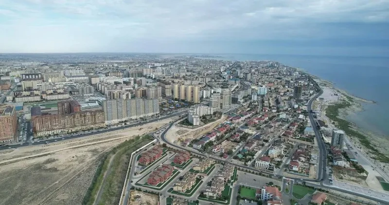 Территорию Актау увеличат в 3 раза путем освоения берега Каспия